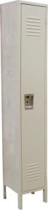 1 Tier, 1 Bank Steel Locker – Beige