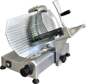 Trento 10″ Belt-Driven Slicer with Compact Body – 0.25 HP, 120 V