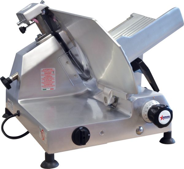 Trento 13″ Belt-Driven Medium-Duty Meat Slicer – 0.5 HP, 110 V