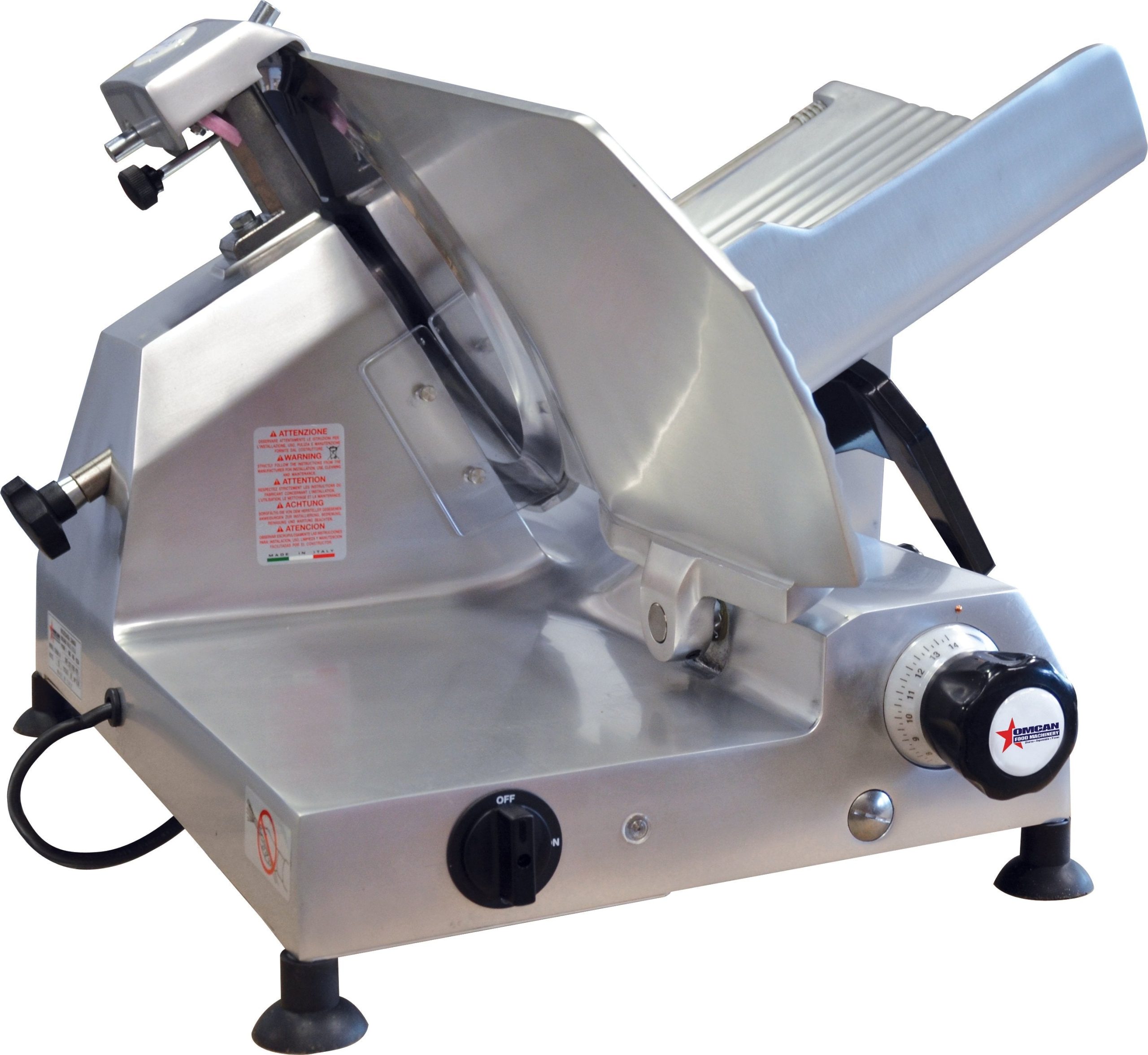 Trento 13″ Belt-Driven Medium-Duty Meat Slicer – 0.5 HP, 110 V Trento 13″ Belt-Driven Medium-Duty Meat Slicer – 0.5 HP, 110 V