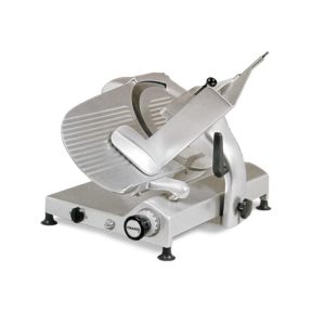 Omas 13″ Blade Gear-Driven Heavy-Duty Meat Slicer | Trento – 0.35 HP, 110 V