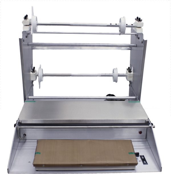Three-Roll Capacity Wrapping Machine with Mounting Axles