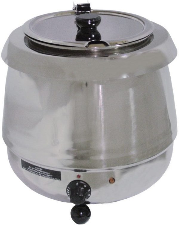 11 qt Stainless Steel Single Soup Kettle