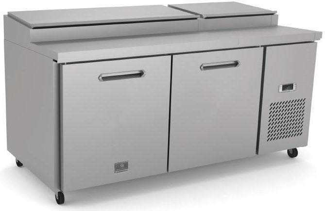 Kelvinator Commercial - 72" Pizza Prep Table with 2 Doors - KCHPT72.9 Kelvinator Commercial – 72″ Pizza Prep Table with 2 Doors – KCHPT72.9