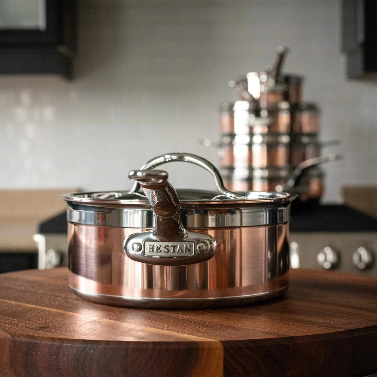 Hestan - 16 cm/1.5 QT CopperBond Induction Copper Saucepan - 31593 Hestan – 16 cm/1.5 QT CopperBond Induction Copper Saucepan – 31593