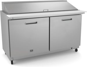 Kelvinator Commercial – 60″ Mega Top Preparation Table with 2 Doors – KCHMT60.24