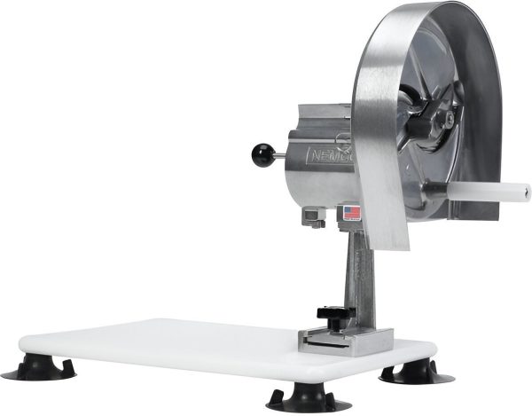 Nemco - 0.06" x 0.25" Adjustable Easy Slicer Fruit/Vegetable Cutter with Base - 55200AN-B