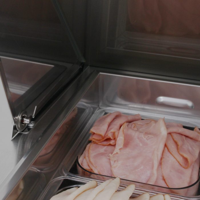 Turbo Air - M3 Series 48" Stainless Steel Refrigerated Sandwich Prep Table with 2 Doors - MST-48-12-N Turbo Air – M3 Series 48″ Stainless Steel Refrigerated Sandwich Prep Table with 2 Doors – MST-48-12-N (ETA 5-6 Weeks)