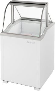 Turbo Air – 26″ White Low Curved Glass Ice Cream Dipping Cabinet – TIDC-26W-N (ETA 5-6 Weeks)