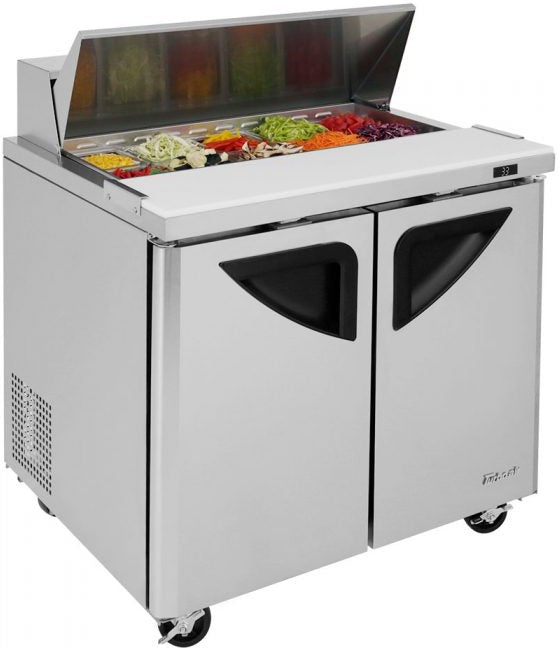 Turbo Air - Super Deluxe 36" Refrigerated Sandwich Prep Table with 2 Solid Doors - TST-36SD-N6 Turbo Air – Super Deluxe 36″ Refrigerated Sandwich Prep Table with 2 Solid Doors – TST-36SD-N6 (ETA 5-6 Weeks)