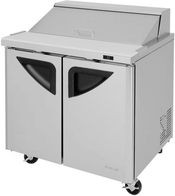 Turbo Air - Super Deluxe 36" Refrigerated Sandwich Prep Table with 2 Solid Doors - TST-36SD-N6 Turbo Air – Super Deluxe 36″ Refrigerated Sandwich Prep Table with 2 Solid Doors – TST-36SD-N6 (ETA 5-6 Weeks)