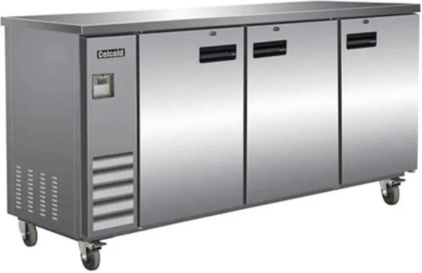 Celcold - 72" Stainless Steel Commercial Back Bar Refrigerator - CBB72S