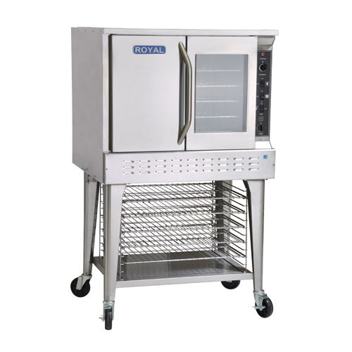 Royal RECO-1 Single Standard Depth Full Size Electric Convection Oven - 1Ph, 240V