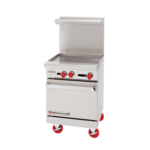 American Range AR-24G-NG 24″ Natural Gas Range With 24″ Griddle