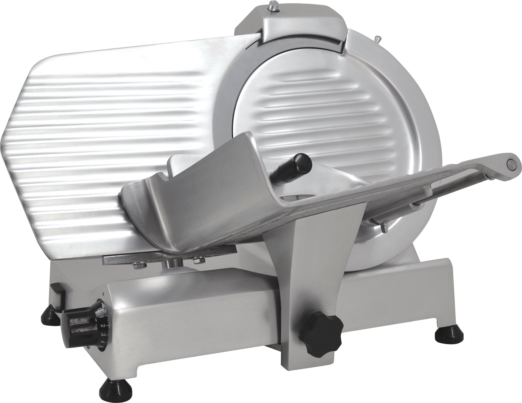 Trento 12″ Belt-Driven Meat Slicer with Compact Body – 0.35 HP, 120 V Trento 12″ Belt-Driven Meat Slicer with Compact Body – 0.35 HP, 120 V