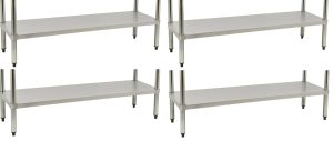24″ x 24″ Undershelf for 22063 and 22078 Standard Work Tables