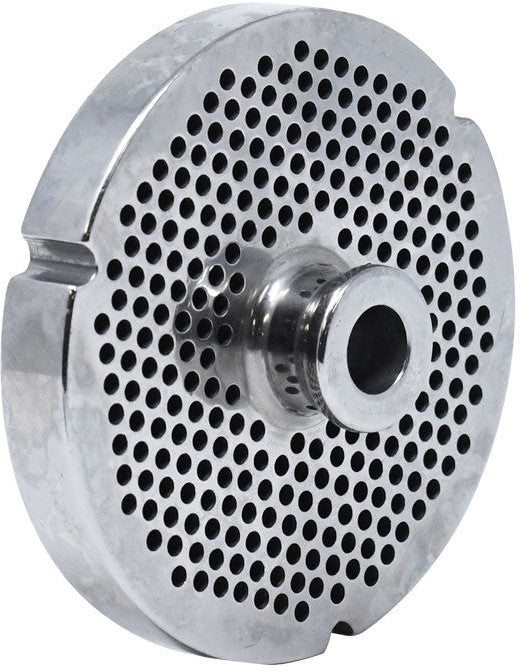 Stainless Steel #32 machine plate with hub 3.2mm (1/8″) – three notches/ round