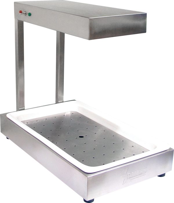 13″ Countertop Fry Dump Station with Overhead Heat Strip – 850W, 110V