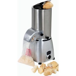 Omas Bread Crumb Grater Machine with 1.5 HP Motor, Overload Switch and Safety Cover | Trento – 110 V