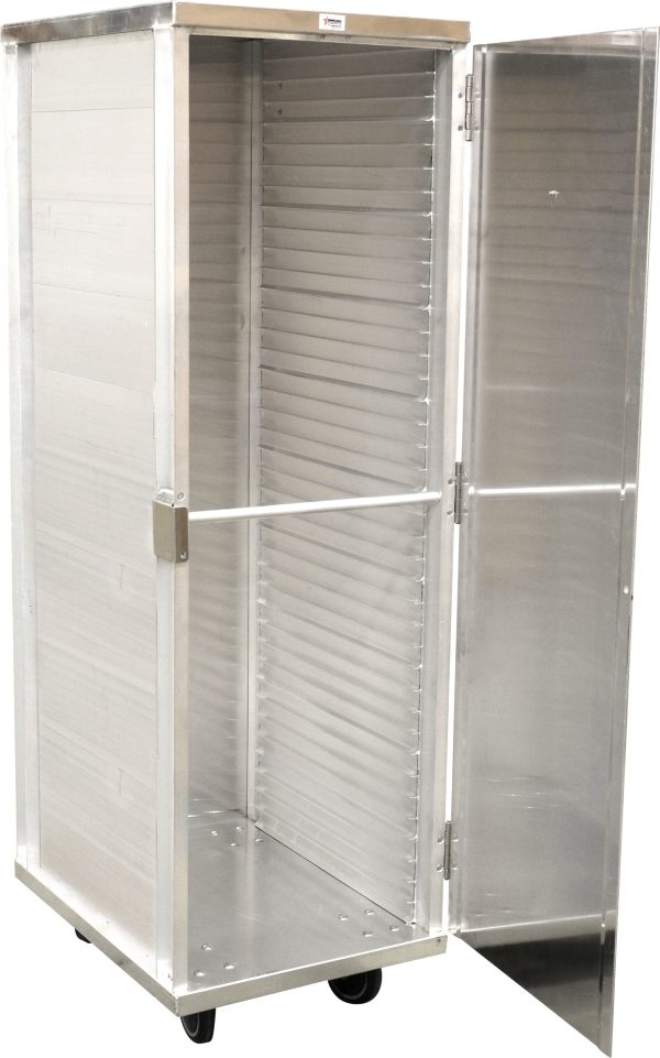 40-tier Enclosed Aluminum Pan Racks