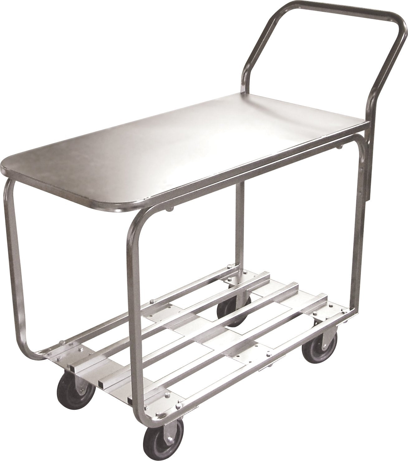 36″ x 18″ All-Stainless Steel Heavy Duty Stock Cart with Solid Top 36″ x 18″ All-Stainless Steel Heavy Duty Stock Cart with Solid Top