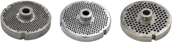 Stainless Steel #52 machine plate with hub 4.8mm (3/16″) – three notches/ two flat sides