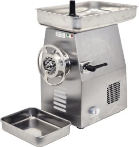 Trento #32 Stainless Steel Meat Grinder with 2.75″ Throat Opening – 3 HP, 220V, 1 Phase