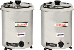 6 qt Stainless Steel Soup Kettle