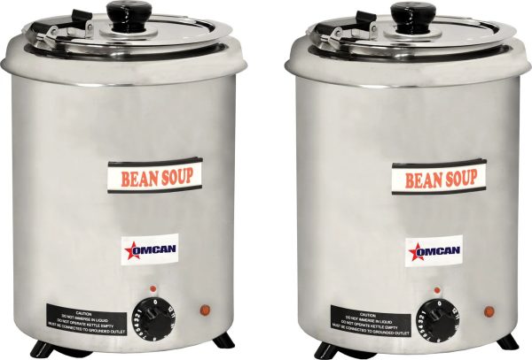 6 qt Stainless Steel Soup Kettle