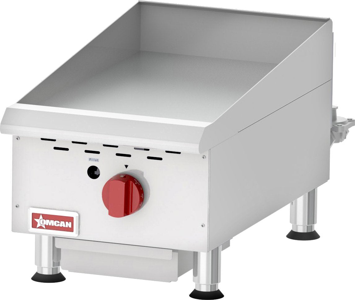 Elite 15" Countertop Gas Griddle 1 Burner with Thermostatic Control – 30,000 BTU Elite 15" Countertop Gas Griddle 1 Burner with Thermostatic Control – 30,000 BTU