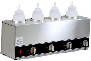 Quadruple Bottle Sauce Warmer