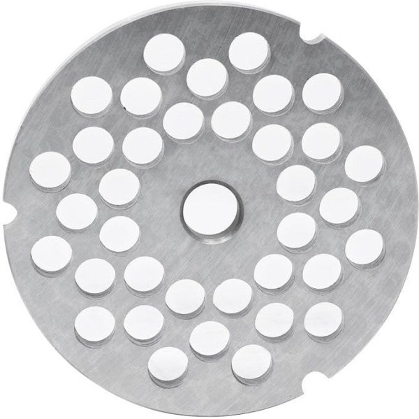 Carbon steel #32 machine plate, hubless, 10mm (3/8″) – three notches/ round