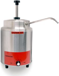 Countertop Stainless Steel Food Warmer with 3.5 qt capacity (with Pump)