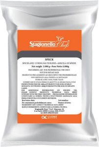 Stagionello Curing Salts and Spice Blends for Long Fermentation Salami Speck 2 kg/bag