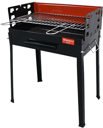 Painted Steel Charcoal BBQ Grill