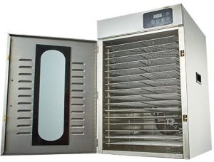 16 Trays Stainless Steel Food Dehydrator with Digital Control