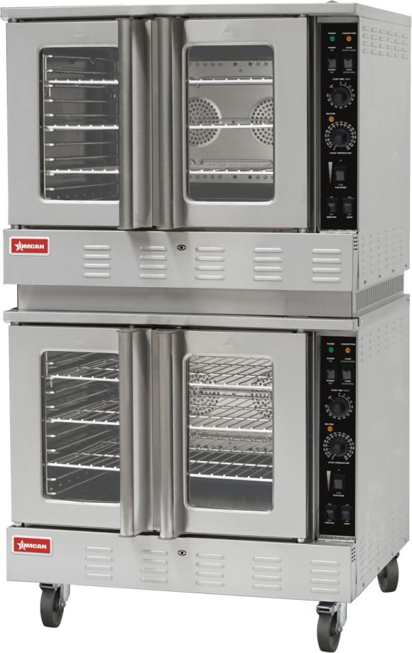 40″ Convection Oven Double Deck Full Size 120,000 BTU – Natural Gas