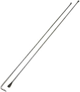 38" Tandoori Naan Hook and Scraper - Naan Rods 2 Pc Set