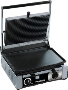 Trento Panini Grill 10″ X 15″ Single Rib/Smooth 120V/60/1 ETL cETLus