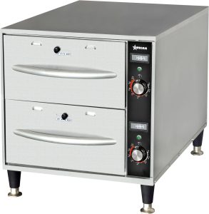 Double Freestanding Narrow Warming Drawer – 120 V, 900W