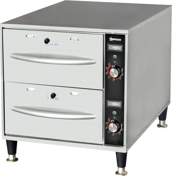 Double Freestanding Narrow Warming Drawer – 120 V, 900W