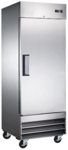 29″ One (1) Door Reach-in Freezer, 23 cu.ft (650 L), Stainless Steel