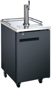 24″ One (1) Door Kegerator / Beer Dispenser with 1 Tap, 6 cu.ft. (170 L)