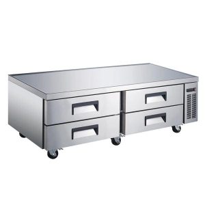 72″ Four (4) Drawer Refrigerated Chef Base, 14 cu.ft. (385 L), Stainless Steel
