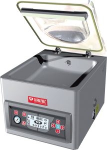 Turbovac TS20 Tabletop Vacuum Packaging Machine with 11" Seal Length and 8 m3 Vacuum Pump