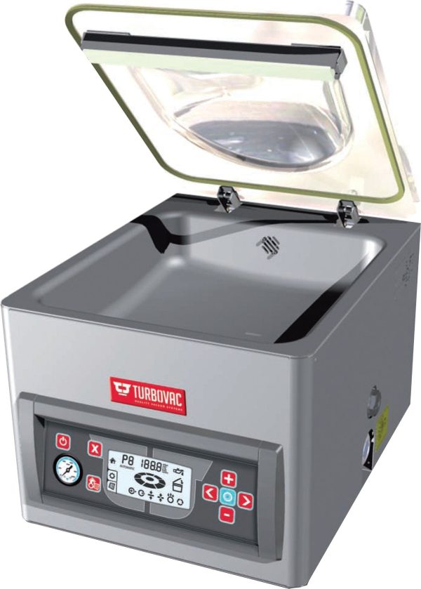 Turbovac TS40 Heavy-Duty Tabletop Vacuum Packaging Machine with 16.5″ Seal Length and 20m³ Vacuum Pump