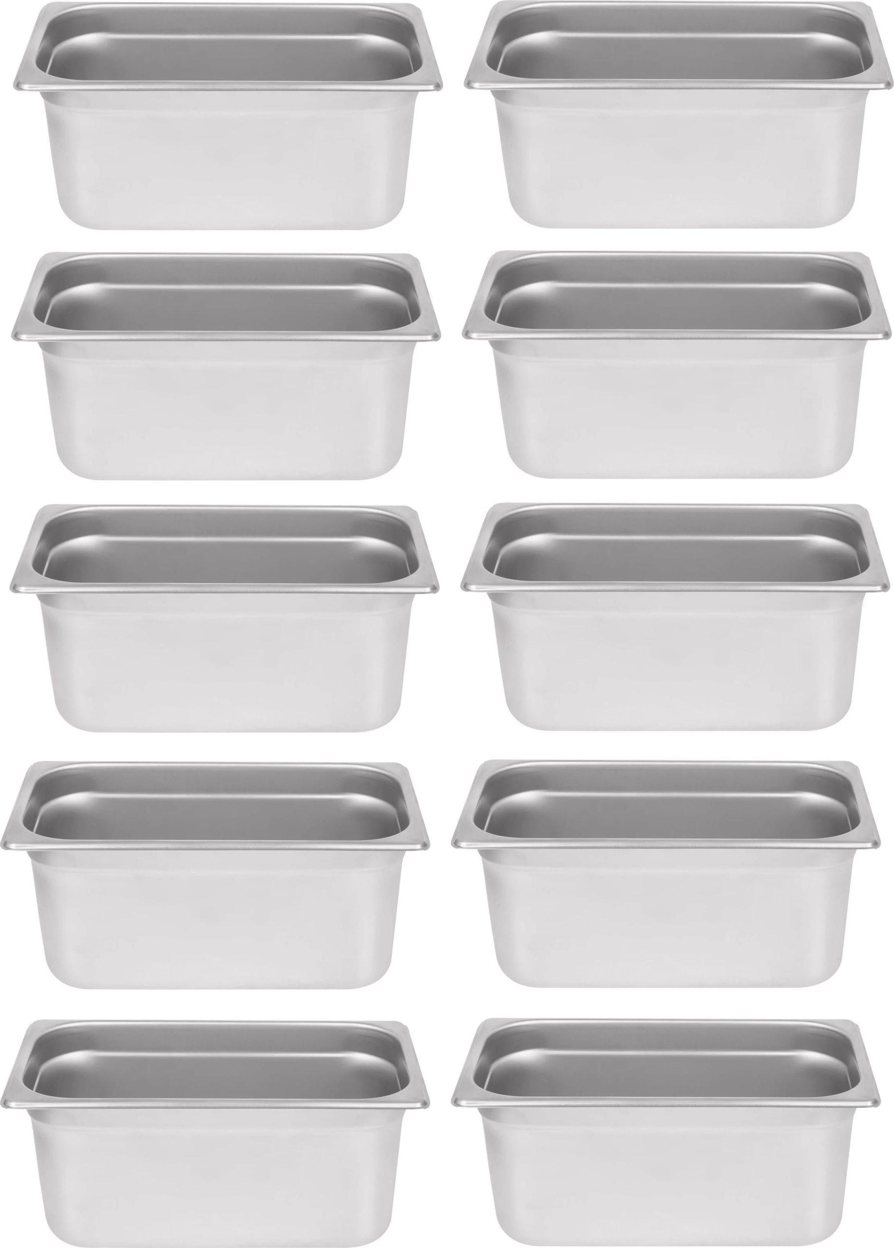 GN 1/3 Third-Size Anti-Jam Stainless Steel Steam Table Pan- 6″ Deep GN 1/3 Third-Size Anti-Jam Stainless Steel Steam Table Pan- 6″ Deep