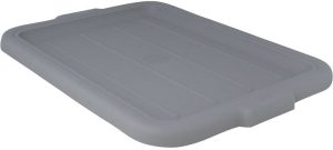 Polypropylene Lid for 21.5″ x 15.5″ Standard Gray Bus Box 80624 and 80893