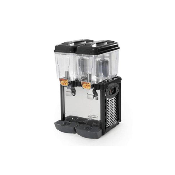 Eurodib CD2J by Cofrimell Refrigerated Juice Dispenser with 2 12L Tanks