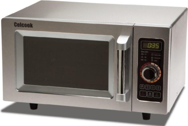CelCook CEL1000D 1000W Commercial Dial Timer Microwave Oven - 120V/60Hz
